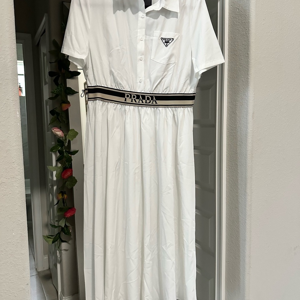 Fashion white Women's Dress size L